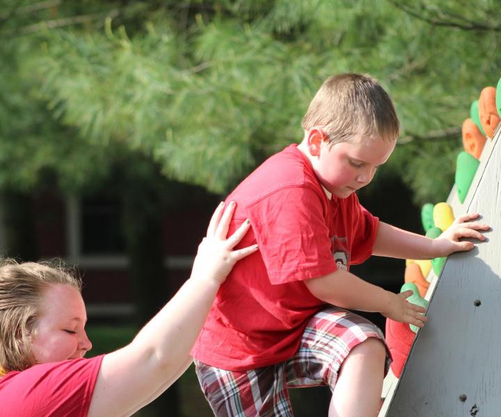 RotaryCamp_ClimbingWall